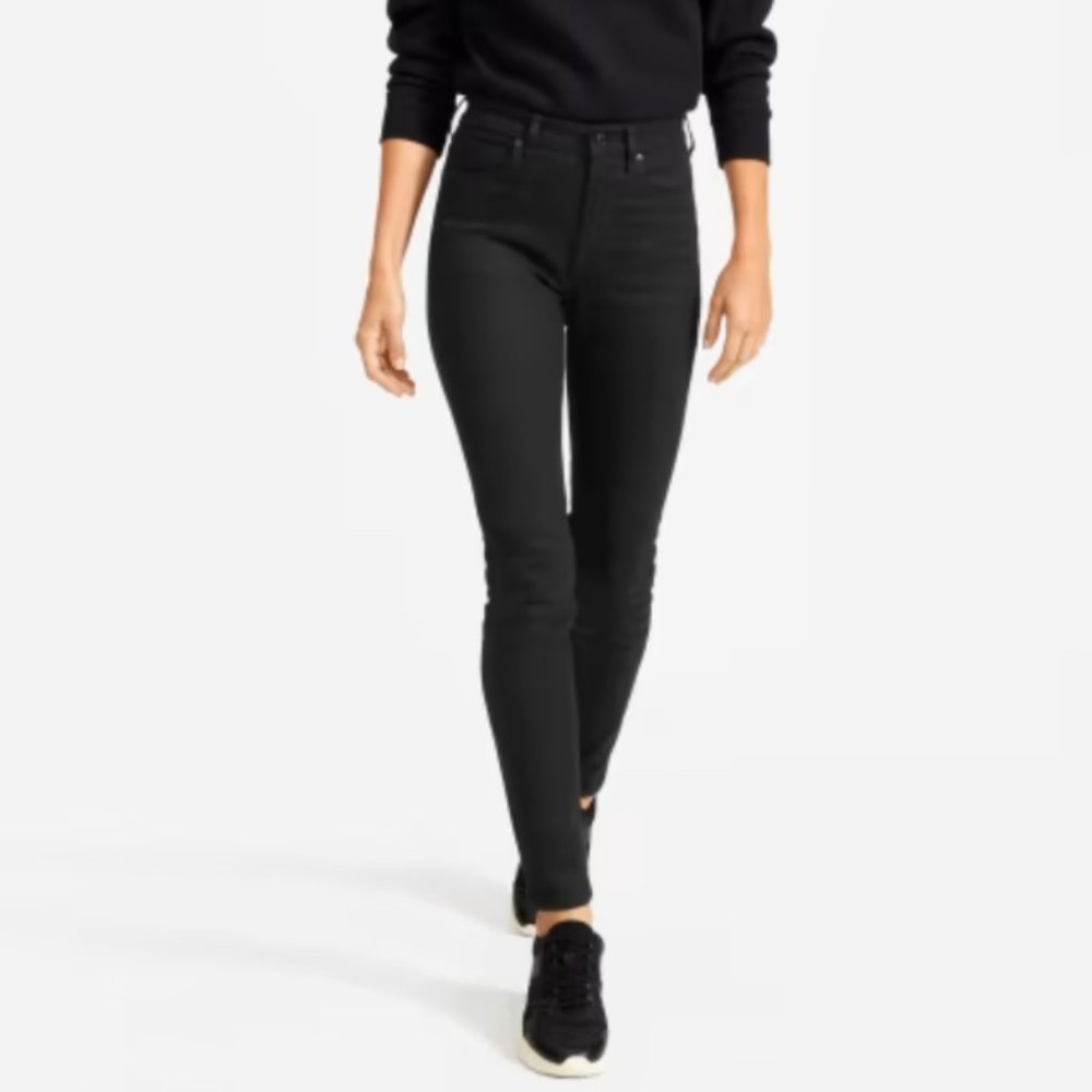Everlane Black High Rise Skinny Sz 26